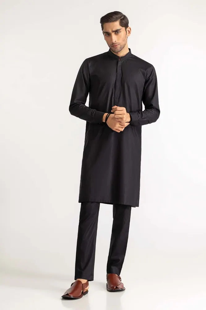 GulAhmed - Black Basic Suit - GUL-330